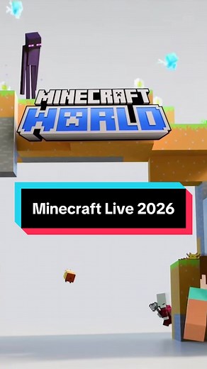 Minecraft Live 2026: ¡Nuevo Parque Temático!