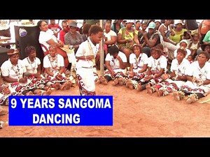 9 Years sangoma dancing traditionally. February 2026