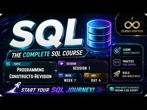 Mastering Programming Constructs and SQL for Efficient Coding