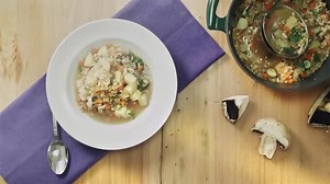 48K views · 795 reactions | This hearty mushroom barley soup is an...