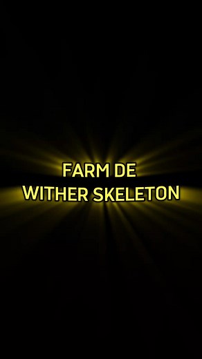 Minecraft Bedrock: Wither Skeleton Farm Tutorial