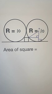 61K views · 163 reactions | Solving area of square #geometry | Geometry Problem | Facebook