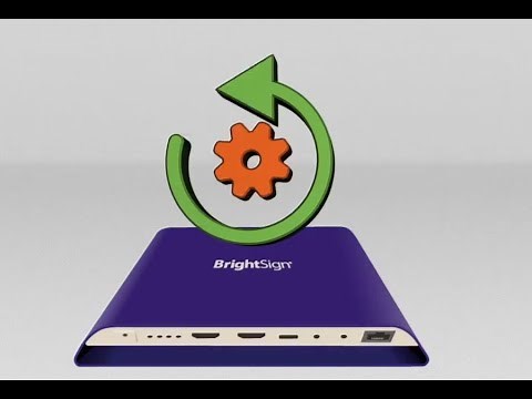 Bright sign Player Factory reset