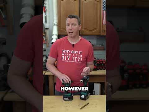 One big difference between a drill and an impact driver