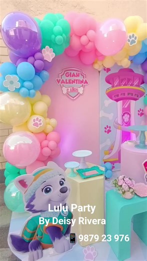 📍Somos de San Juan de Miraflores Lima 🇵🇪 Perú 🐾 Decoración Paw Patrol niña 🎈informes al 📲WhatsApp 9879 23 976 ✨Lulu Party ✨by Deisy Rivera Gracias por la confianza y preferencia 🎊☺️ #cumpleañosinfantiles #decoracionfiestasinfantiles #pawpatrol #decoracionpawpatrol #cumpleañosfeliz