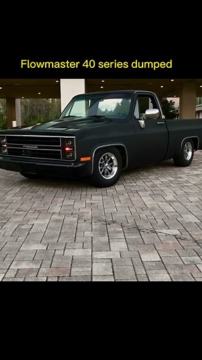 Custom Exhaust Setups for Lowered Square Body Chevy Trucks