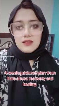 4 week guidance plan from Narc abuse recovery and healing #narcabuserecovery