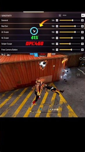 free fire best headshot setting working 2026📱⚡ sensitivity settings