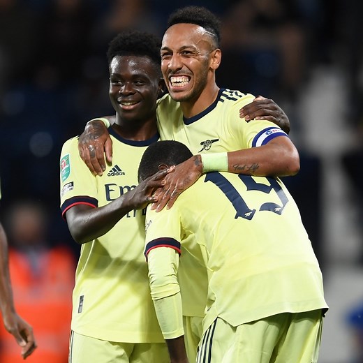 ⚡️ Auba's hat-trick 😱 That Odegaard assist 💥 Pepe, Saka, Laca on the scoresheet There was a lot to like from Wednesday night's Carabao Cup win over West Bromwich Albion 🙌 | Arsenal