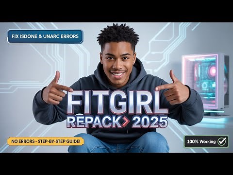 Fix Common Errors While Installing FitGirl Games (ISDone.dll, Unarc.dll) – 2025 Setup Guide