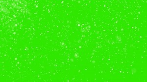 Dust Particles Floating In air, Snow falling in green screen, slow motion dust particles, chroma key, ultra key
