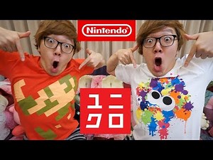I bought all the Uniqlo Nintendo collaboration T-shirts!