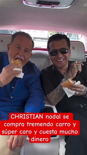 CHRISTIAN nodal se compra tremendo carro y súper caro y cuesta mucho dinero