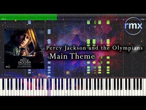 Percy Jackson and the Olympians - "Main Theme" (Piano Solo) Arrangement FREE Sheet Music
