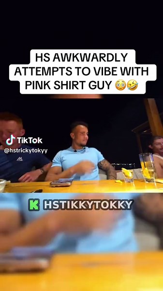 HS Awkwardly Attempts to Vibe with Pink Shirt Guy