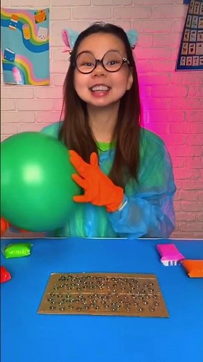 The Balloon That Won’t Pop! 🎈😱 #Experiment