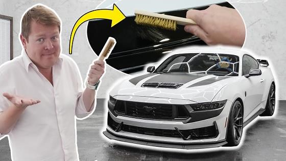 Ford Mustang Dark Horse Scratch Test – Paint Durability Check