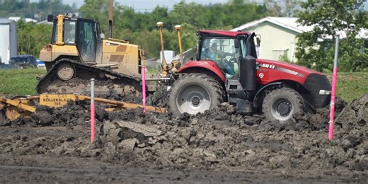 Work on long-awaited levee project reaches a milestone