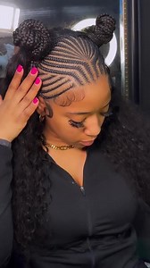 Half Moon Hairstyle Braids: Knotless Braids with Fulani Influence