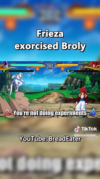 Frieza Battles Broly in Hilarious Showdown