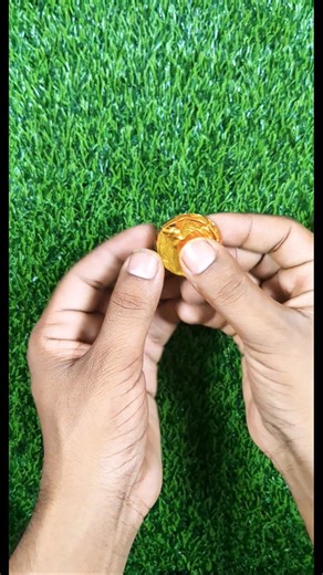 Gold coin candy but make it satisfying #candy #asmr