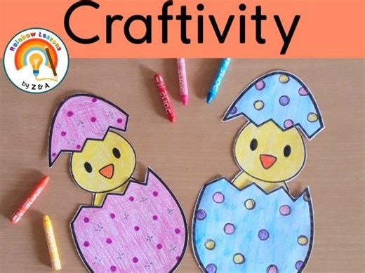 Easter Crafts | Easter Chick Craft | Easter Activities | Easter Egg Crafts | Teaching Resources