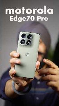 moto Edge 70 Pro First Look & Design!