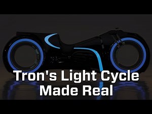 Tron’s Light Cycle Made Real