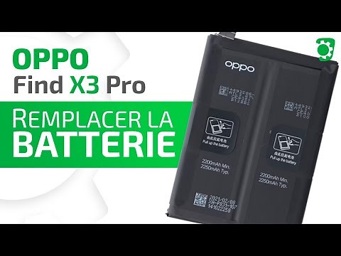 How to change the battery on the Oppo Find X3 Pro? DIY tutorial