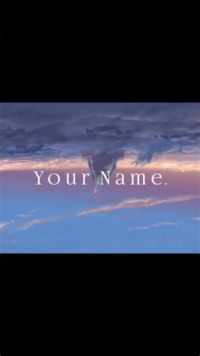 Day 44 of 100 Must Watch Anime Movies | Your Name.