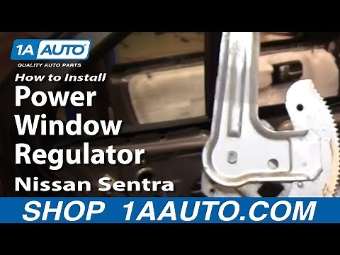 How to Replace Window Regulator 00-06 Nissan Sentra