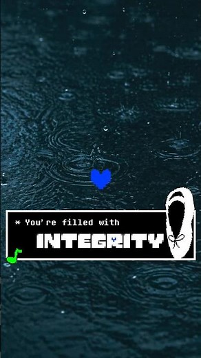 The Integrity SOUL 💙! #youtubeshorts #youtube #undertale #lore #souls #soul #integrity #blue