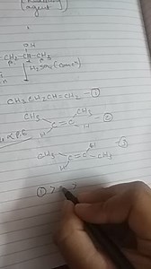 Energy profile diagram for dehydration of 2-butanol using conc.... | Filo