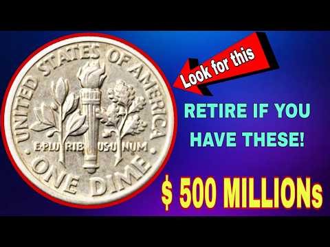 Most Valuable One Dime Coins Ever Found! (Prices and History)11 Rare Roosevelt Dimes Worth a Fortune