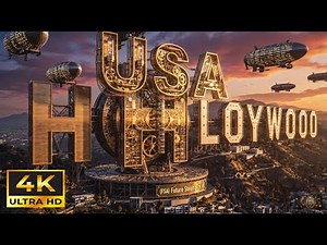 #1 America’s Futuristic Steampunk | AI Cinematic Transformations (4K)