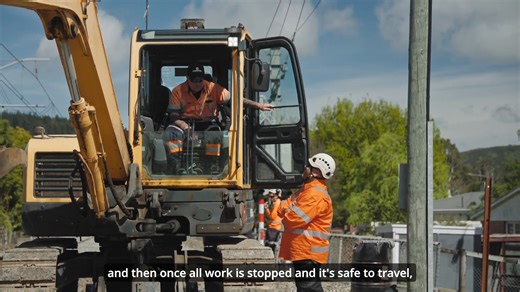 🚍 This Labour Weekend, buses will replace trains in Wellington while KiwiRail carries out upgrade work around the region. The team will be busy stabilising slopes, replacing track, carrying out bridge repairs, working on level crossing safety upgrades… and more. 👷‍♂️ We do our best to keep the noise down and have people on site to look out for the community. If you have a question or need a hand at a crossing, just ask our team. We’re there to help. 🚧 This long weekend, you’ll find some of th