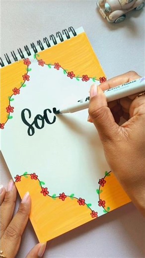 Social Studies🧡❤️ Frontpage idea| Assignment Project Paper| #shorts #youtubeshorts