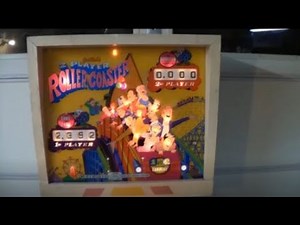 ROLLER COASTER PINBALL MACHINE - BY GOTTLIEB 1971
