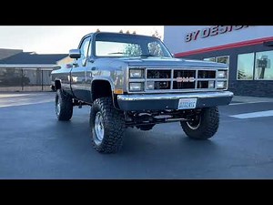 1983 GMC K20 4X4 Sierra Classic