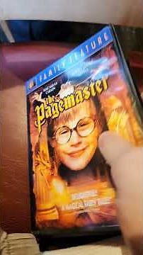 1 DVD the pagemaster movie 1994-2026 32th years ago