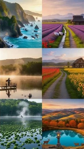 4 Scenes That Capture Japan's Timeless Soul 🌸⛩️