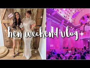 HEN PARTY VLOG! | hen weekend in Manchester!