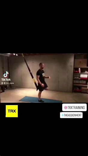 Taking the #TRX Lunge up a notch with a front kick! 💥🤯(WARNING!⛔️ DO NOT TRY THIS OF YOU ARE NEW TO TRX OR HAVE PAIN IN YOUR KNEES!)@trxtraining @corestrongkc #trxtraining #trxworkout the assignment