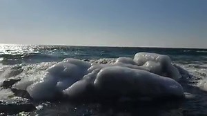 7.5K views · 627 reactions | The big lake is moving today!❄❄ #mnhs #splitrocklighthouse | Split Rock Lighthouse | Facebook