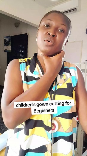 Children's Gown Cutting Tutorial for Beginners