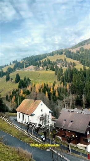 SWISS TRAINS 🇨🇭 #mountains #travel #train #solo #valley #green #scenicviews #scenery