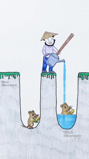 Heartfelt Sad Story Animation with Artistic Drawings