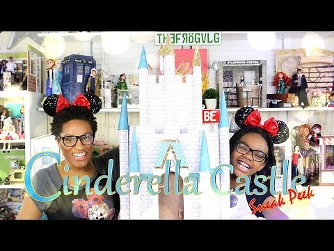 DIY - How to Make: Cinderella Castle: Sneak Peek - Handmade - Crafts - 4K