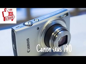 Canon IXUS 190 unboxing and zooming review.