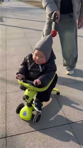 "Peach Boy's" Bike Ride ~ #DadTakingKids #HumanBaby #CuteKidsFunnyDailyLife